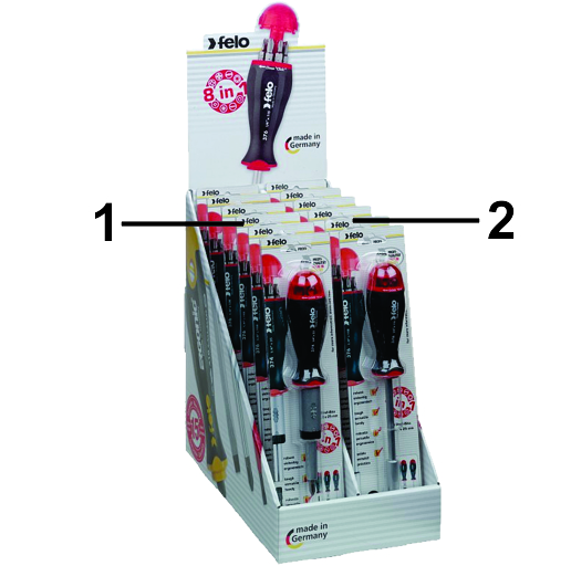 Angle Screwdriver Bit Holder Set Corossion Resistant /& Steel Construction 12Pc