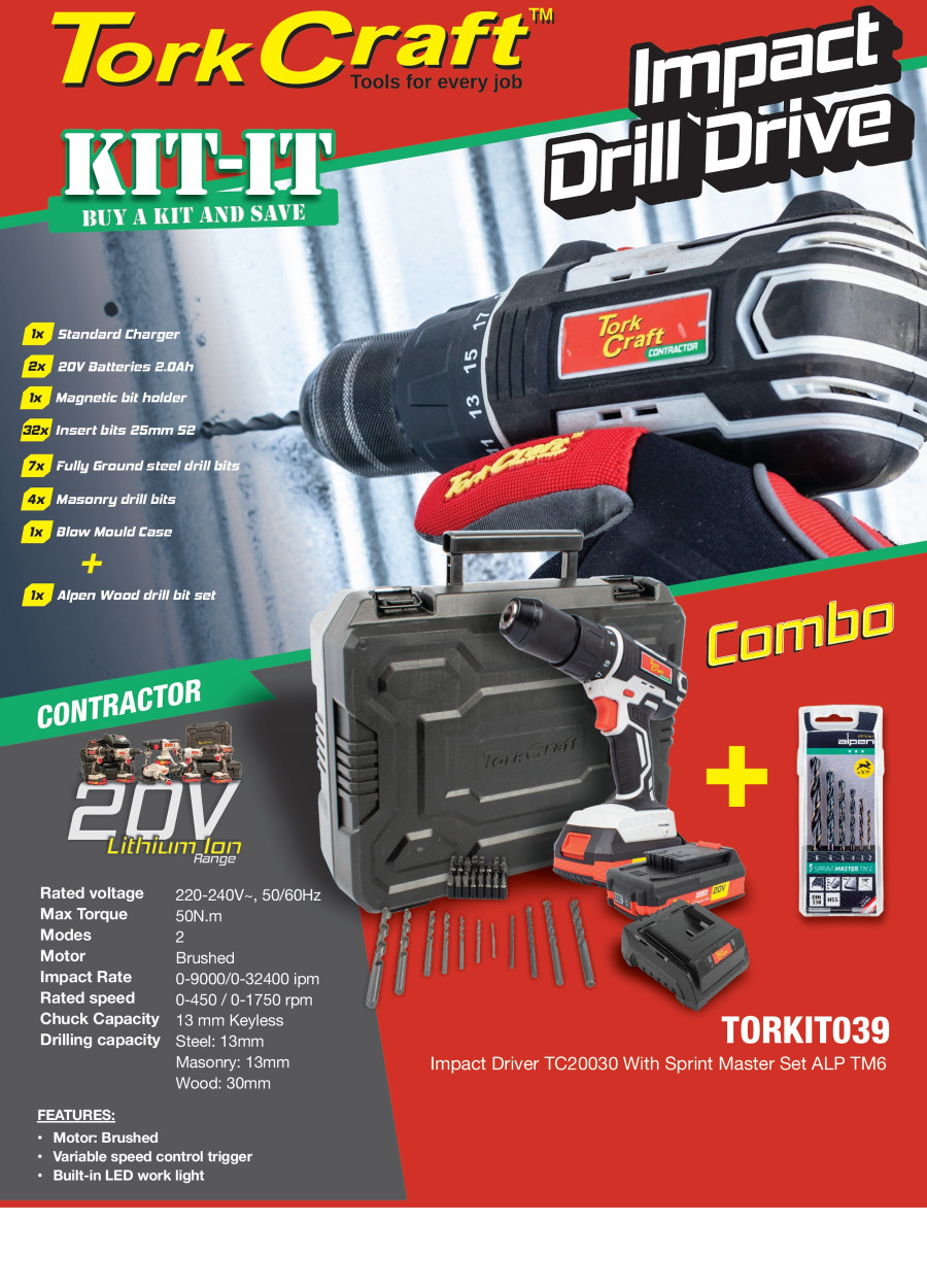 Tork Craft kit TORKIT039