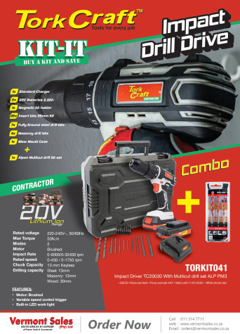 Tork Craft kit TORKIT041