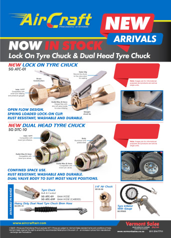 AirCraft Lock On Tyre Chuck And Dual Head Tyre Chuck