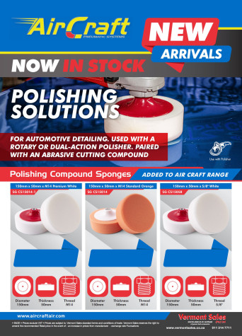 AirCraft Polishing Compound Sponges