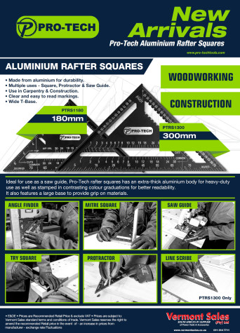PRO-TECH Aluminium Rafter Squares