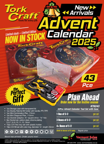 Tork Craft Advent Calendar 2025