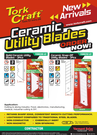 Tork Craft Ceramic Utility Blades