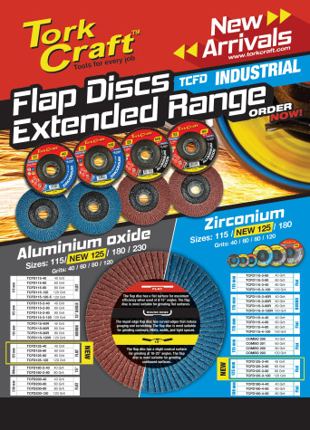 Tork Craft Flap Discs Extended Range