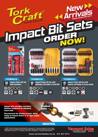 Tork Craft Impact Bit Sets