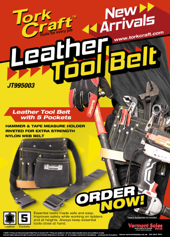 Tork Craft Leather Tool Belt