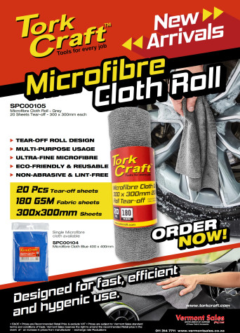 Tork Craft Microfibre Cloth Roll