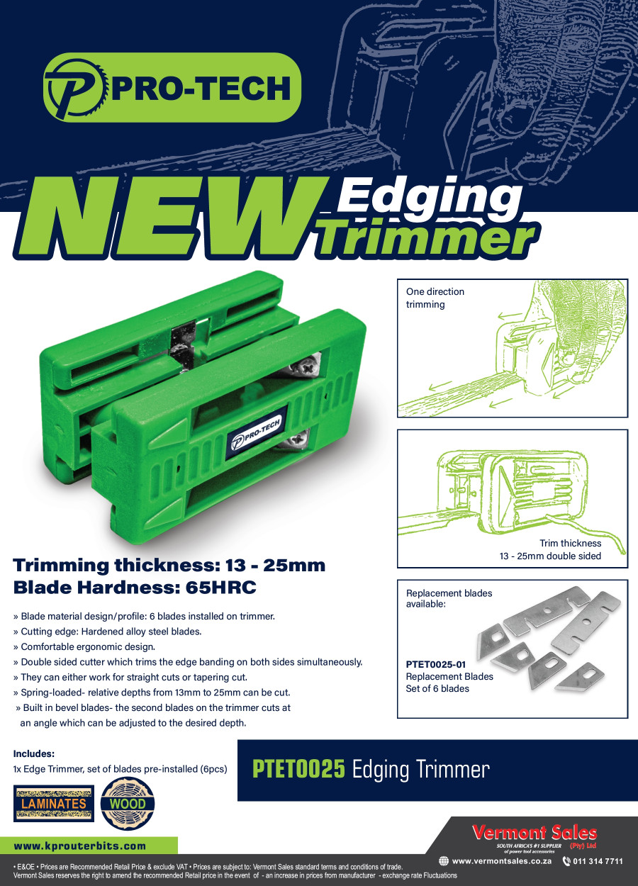 PRO-TECH - New edging trimmer