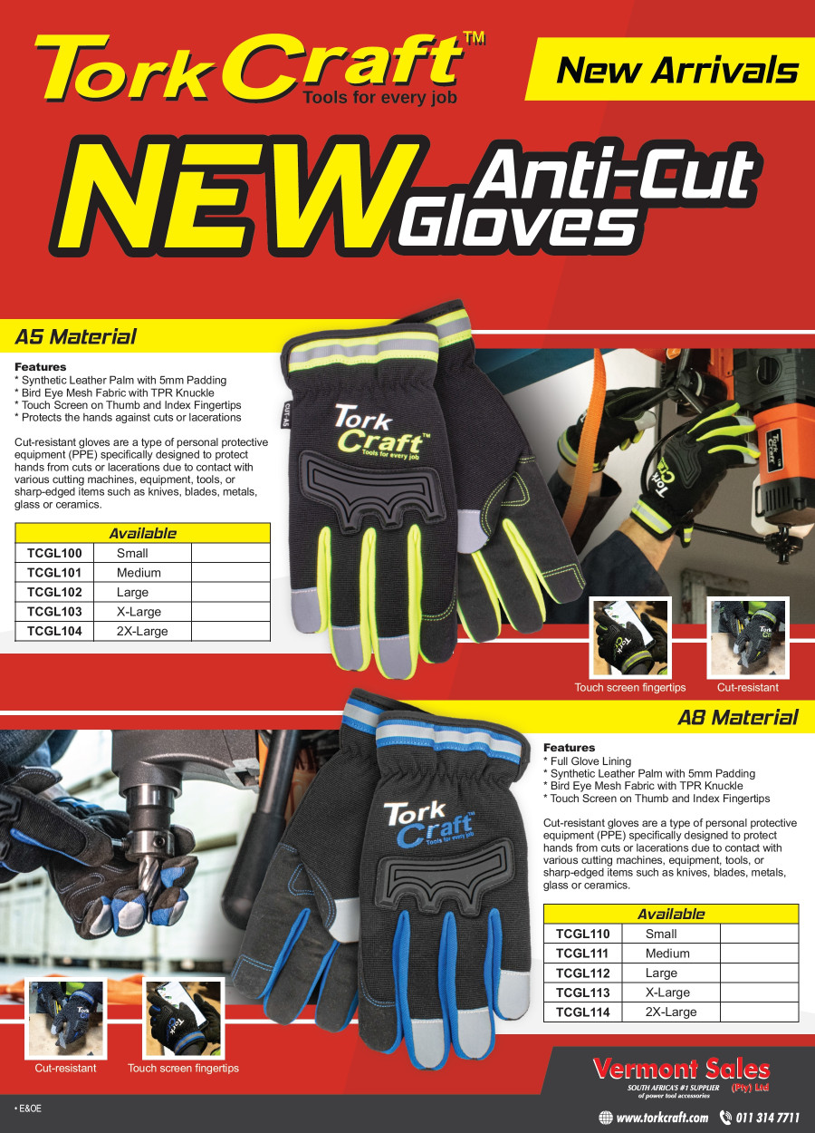 Tork Craft - Anti-Cut Gloves