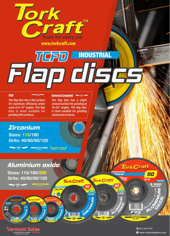 Tork Craft Flap discs
