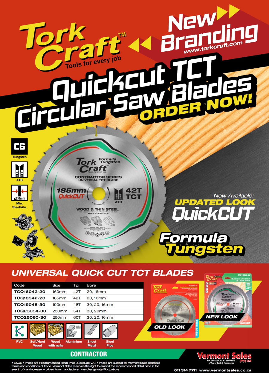 Tork Craft Quick Cut TCT Circular Saw Blades