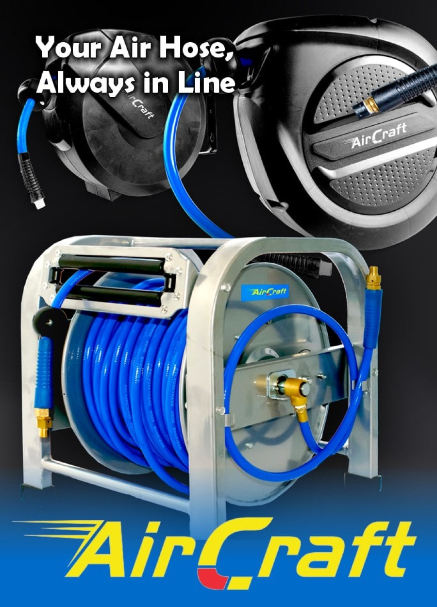 AirCraft Auto Retract Air Hoses AirCraft Auto Retract Air Hoses