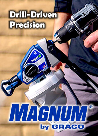 Magnum 360 Drill Driven Airless Sprayer Magnum 360 Drill Driven Airless Sprayer
