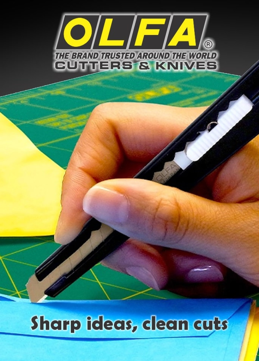 OLFA's Incredible 9mm Cutter Range