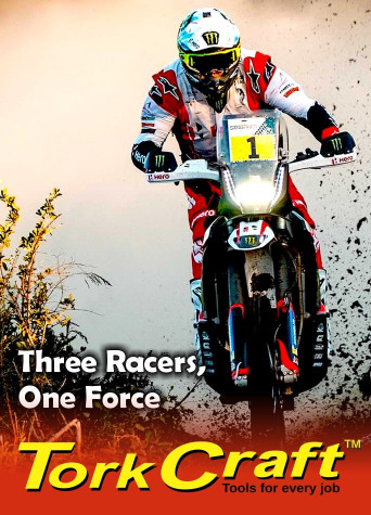 Tork Craft backs Branch, Meiring and Torrão on Safari Tork Craft backs Branch, Meiring and Torrão on Safari