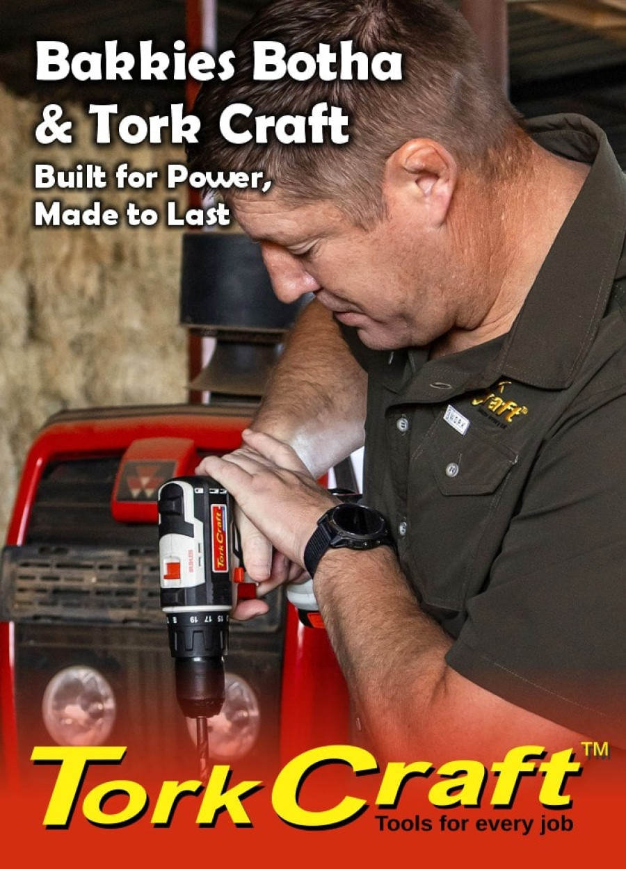 Tork Craft Bakkies Botha Announcement Tork Craft Bakkies Botha Announcement