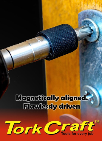 Tork Craft Magnetic Bit Guide & Holder