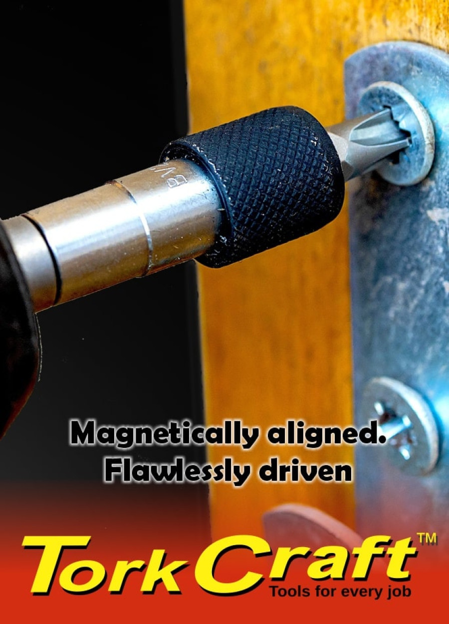 Tork Craft Magnetic Bit Guide & Holder Tork Craft Magnetic Bit Guide & Holder