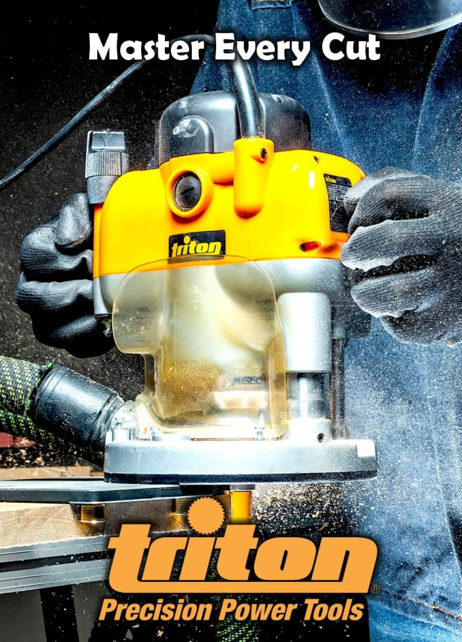 Triton 2400W precision plunge router Triton 2400W precision plunge router