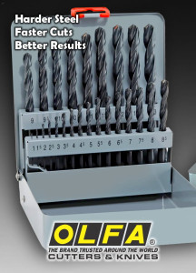 Alpen Sprint HSS drill bit sets