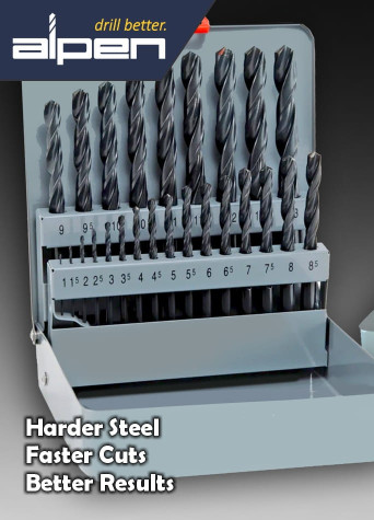 Alpen Sprint HSS drill bit sets