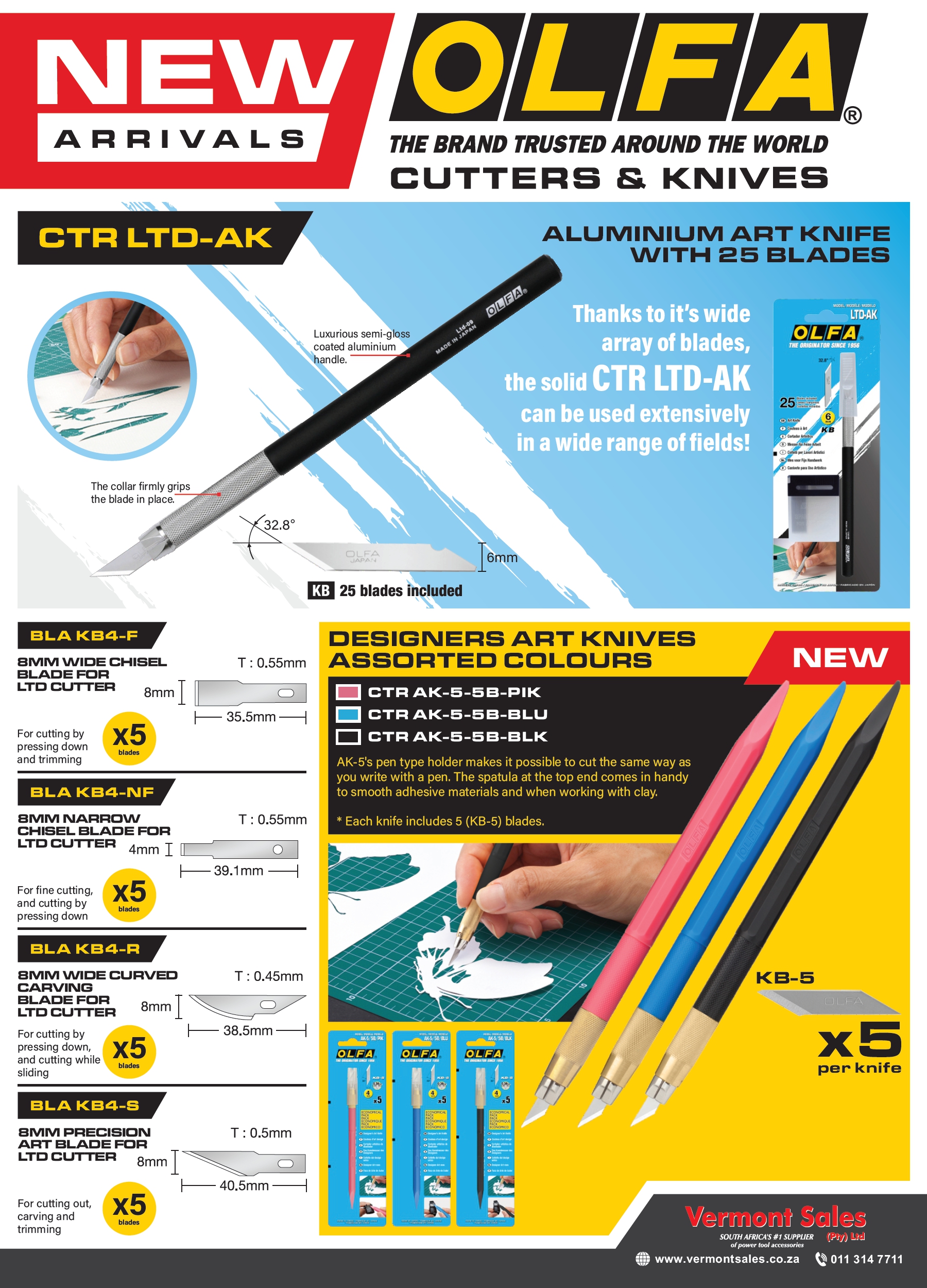 Olfa Art knives