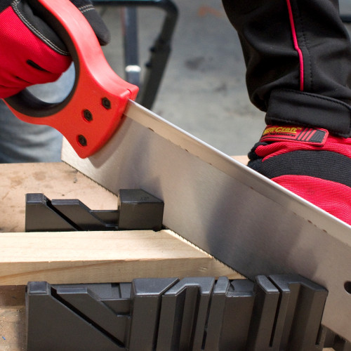 BACK SAW MITRE BOX SET MULTI ANGLE 300MM