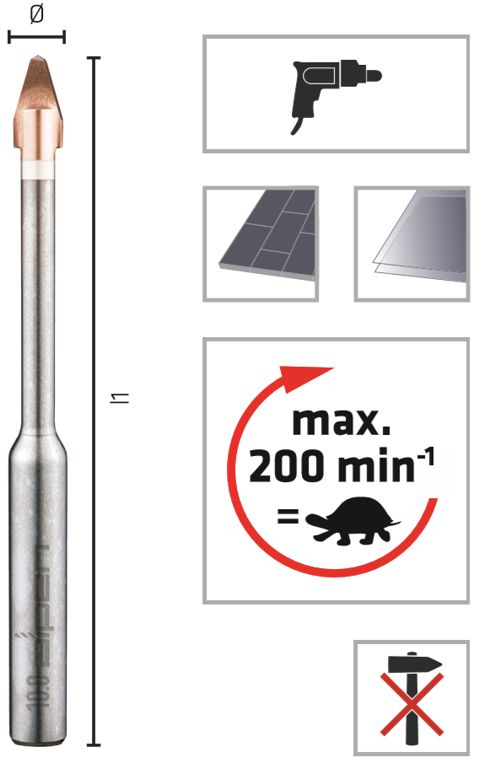 Alpen Profi Multicut bit series specifications