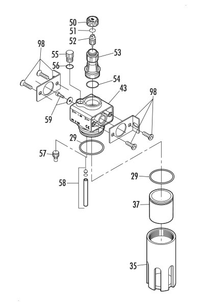 L - 180 Oil mist lubricator by GAV