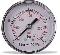 Pressure gauge from GAV