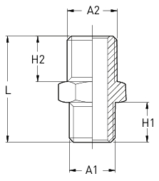 conical reduction